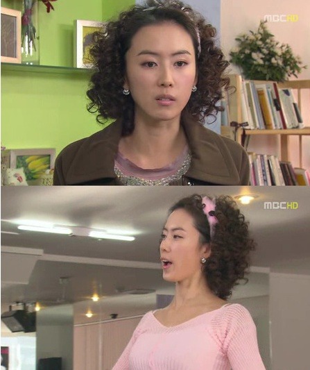 뽀글파마 이미지